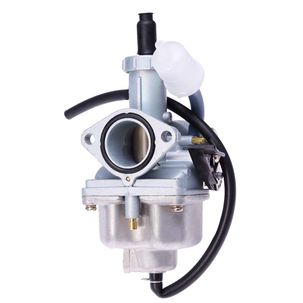 PZ26 Carburetor Carb Replacement for HONDA XR 100 XR 100R XR100R XR100 CRF100F XR200 XR200R XL125S XL100S CB125S with Handlebar Hand Grips Throttle Cable
