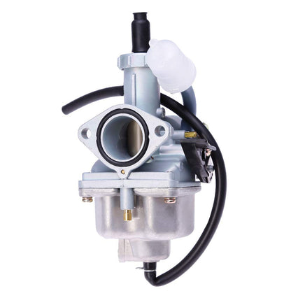 PZ26 Carburetor Carb Replacement for HONDA XR 100 XR 100R XR100R XR100 CRF100F XR200 XR200R XL125S XL100S CB125S with Handlebar Hand Grips Throttle Cable