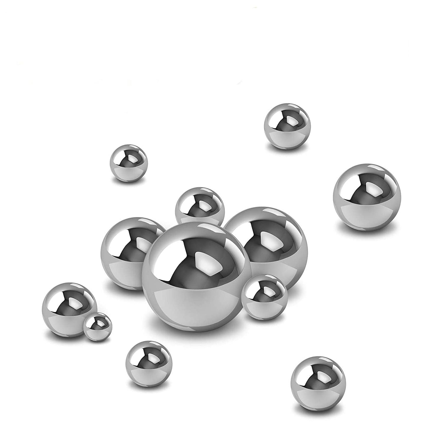 Z QINGZHENG High Precision Steel Balls - Carbon Steel Ball, Bike Bearings(300pcs, 1/2")