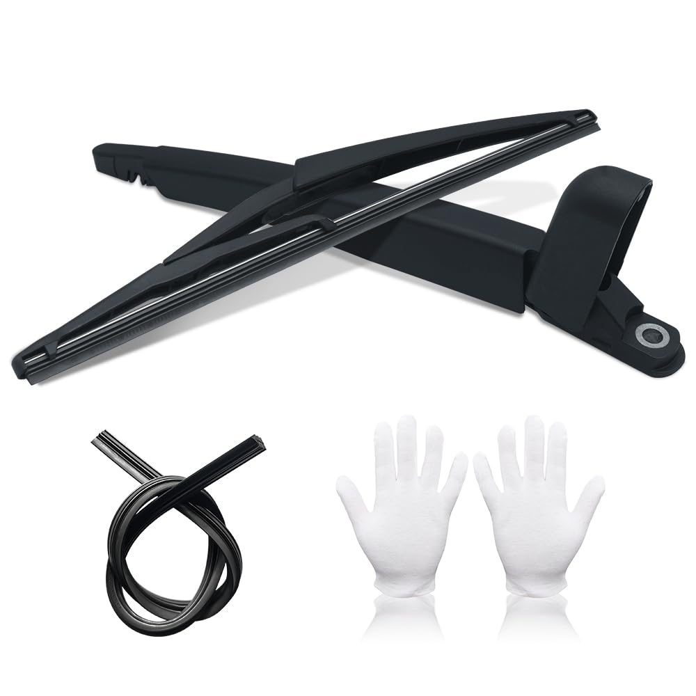 Rear Windsheild Wiper Arm Blade for Nissan Rogue 2008-2013, Nissan Juke 2011-2016# 28780-JM00A, Back Window Wiper Set