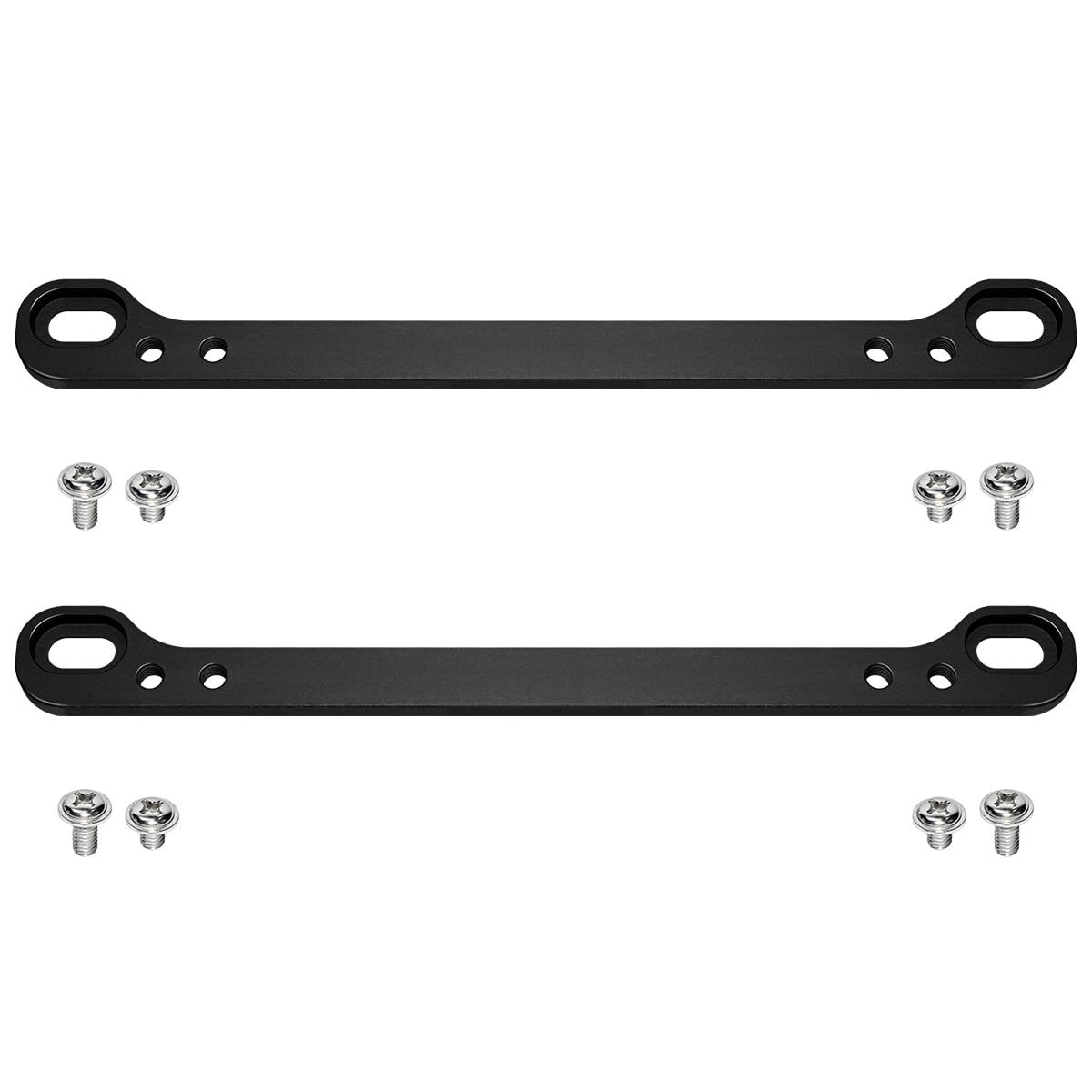 WFPOWER JDM to USDM Licence Plate Adaptor, 2 Pack Aluminum JDM Mini Truck License Plate Adaptor for JDM Car, Trailer License Plate Bracket JDM License Plate Frame Holder Japanese License Plate