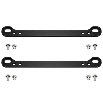 WFPOWER JDM to USDM Licence Plate Adaptor, 2 Pack Aluminum JDM Mini Truck License Plate Adaptor for JDM Car, Trailer License Plate Bracket JDM License Plate Frame Holder Japanese License Plate