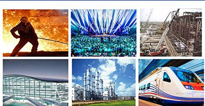 LeMotech ABS Plastic Junction Box Dustproof Waterproof IP65 Electrical Box Universal Project Enclosure Grey with PC Transparent/Clear Cover 10.4 x 7.2 x 3.7 inch (263 x 182 x 95 mm)