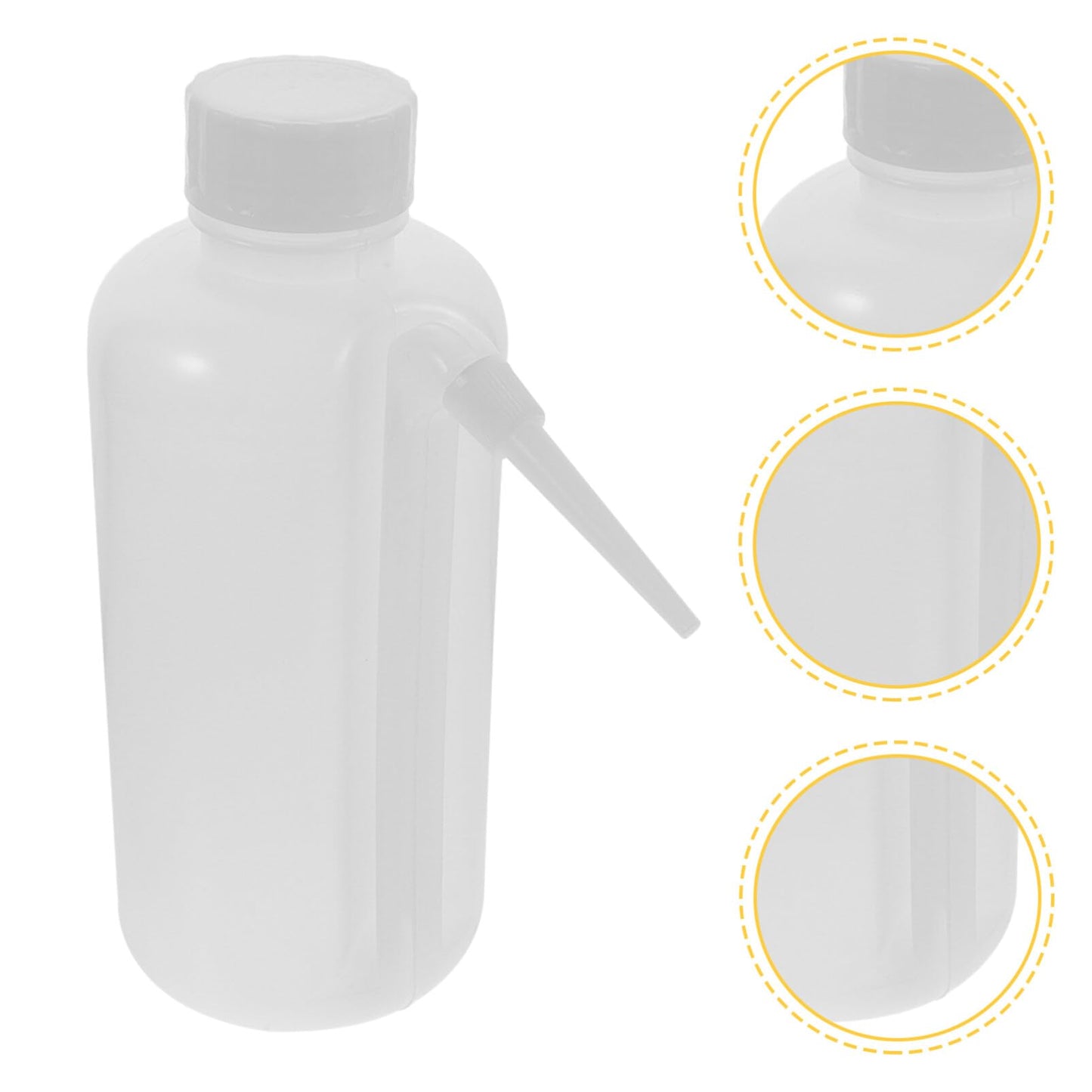 Wash Bottles 500ml 4pcs Unitary Wash Bottles Squirt Bottle Scientific Plastic PE Squirt Bottles Safety