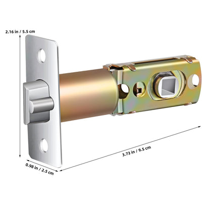 AUTSUPPL Adjustable Door Latch Deadbolt Lock Replacement for Interior Front Doors Construction Easy Installation Versatile Security