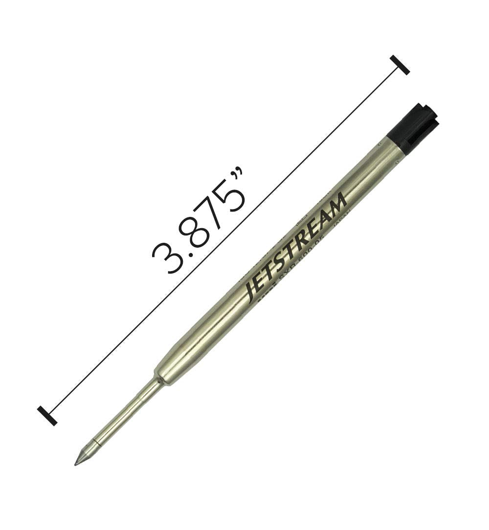 uni JETSTREAM PRIME Twist Mechanism Accessory Pack - 4 Black 0.5mm Ballpoint Refills