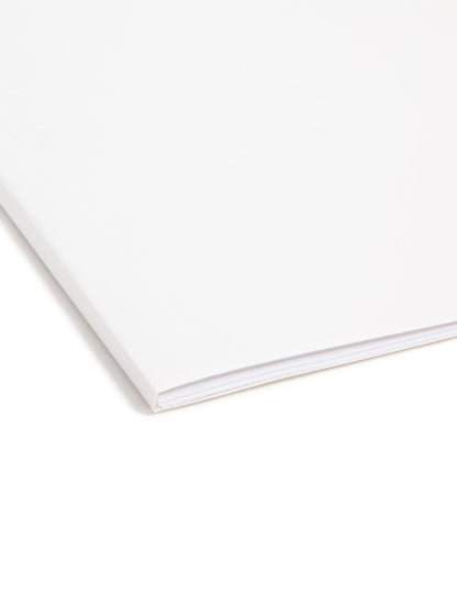 Smead Hanging File Folders, 20-Pack, Letter Size, Straight-Cut Built-in Reinforced FasTab, White, No-Insert Filing for Home Office, School and Business Document Organization