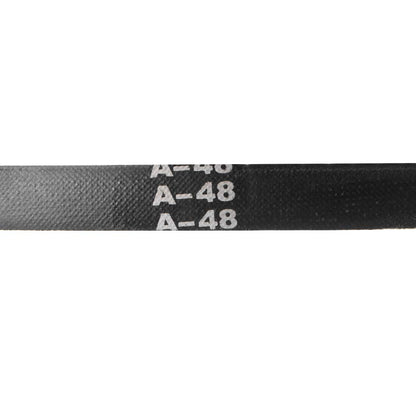 uxcell A48 Drive V-Belts 48" Pitch Length 13mm Width 8mm Thick JIS Standard A-Section Rubber Drive Transmission Belt 2pcs
