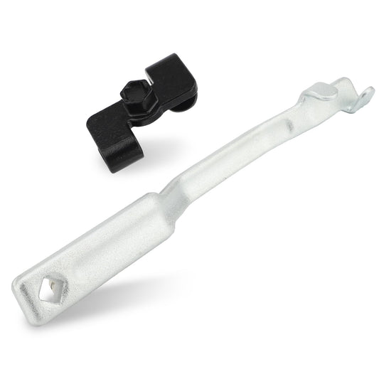 Wrench Extender Tool Open End Wrench Extender with Adapter for 1/2 Inch Drive Breaker Bars and 21mm Hex Drive, Universal Wrench Extension Tool for Hard to Reach Areas