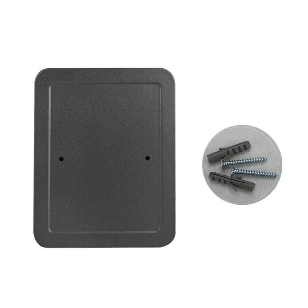 VebaCidi Key Cabinet Steel with 20 Key Tags, Security Lock Box with Combination Lock, Wall Mounted Black Key Safe (20 Keys)