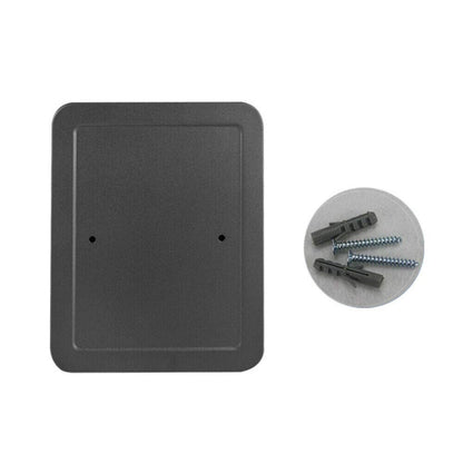 VebaCidi Key Cabinet Steel with 20 Key Tags, Security Lock Box with Combination Lock, Wall Mounted Black Key Safe (20 Keys)
