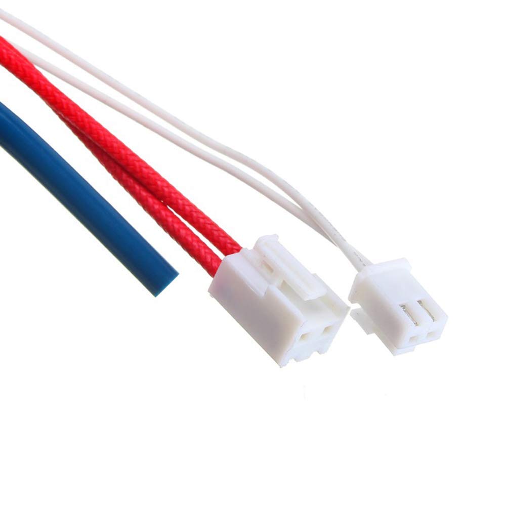 HICTOP CR-10S pro hotend CR-10s pro V2 hotend with Aluminum Heating Block 0.4mm Nozzle MK8 Black Silicone Sleeve fits 1.75 mm Filament