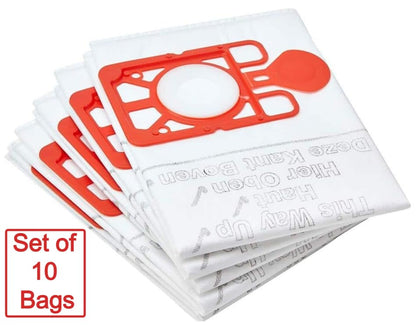 Vacurama Premium Compatible Numatic Vacuum Bags NVM-1CH HEPA-FLO, (10-Pack) for Henry, Hetty, Harry, James - Microfibre Bag Types 907075, 604015 (10)