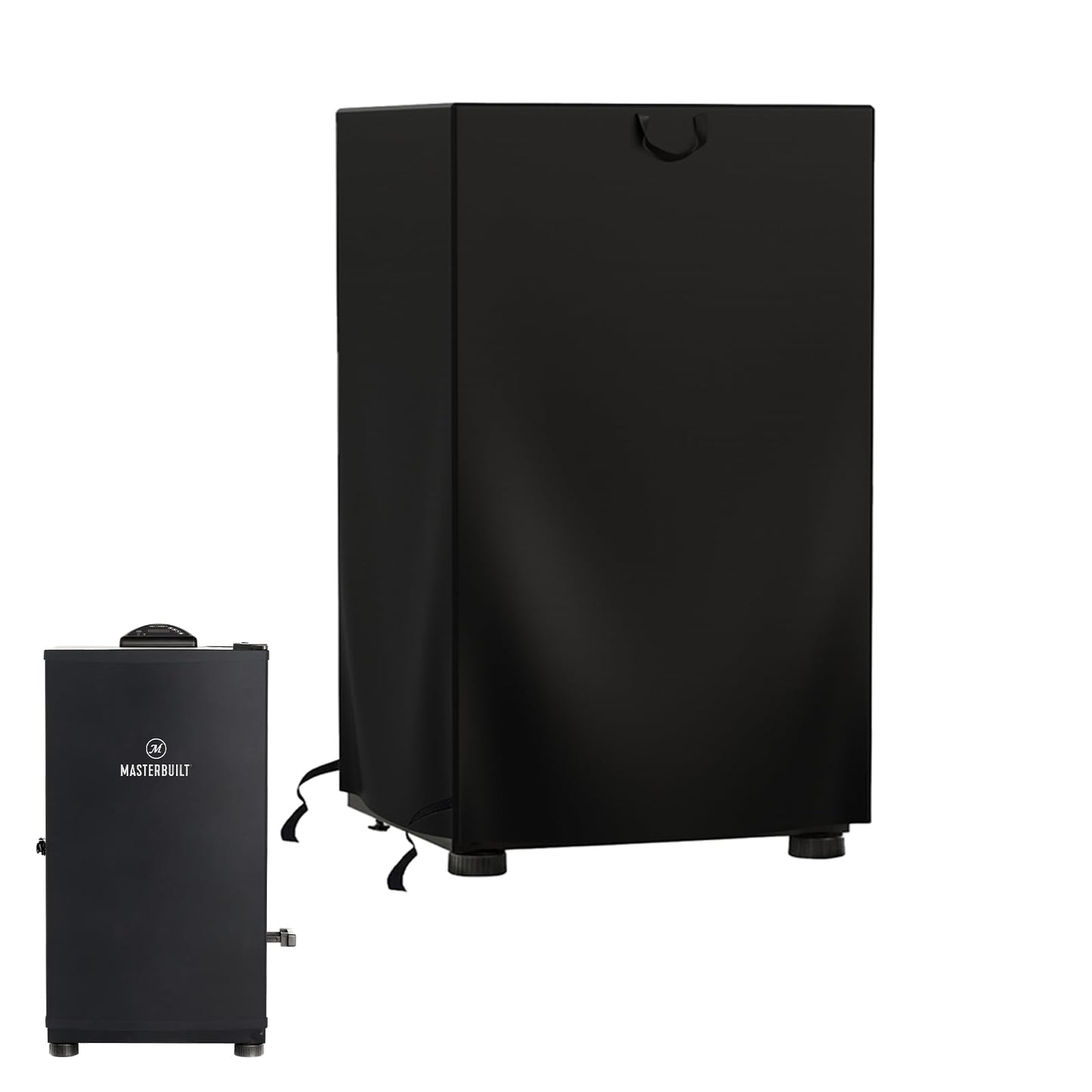 30 Inch Electric Smoker Cover for Masterbuilt Electric Smoker, 600D Heavy Duty Waterproof Square Smoker Cover, Special Fade and UV Resistant Material (18”W x 17”D x 33”H)