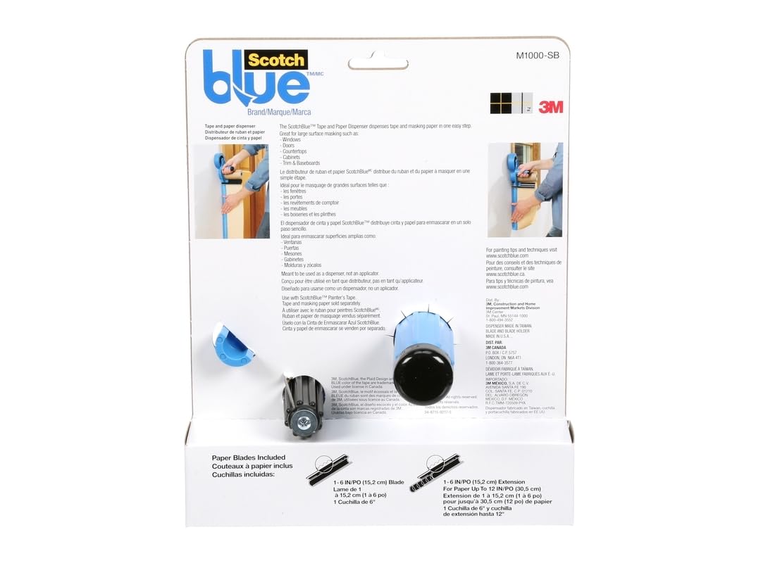 ScotchBlue Tape and Paper Dispenser, 1 Kit