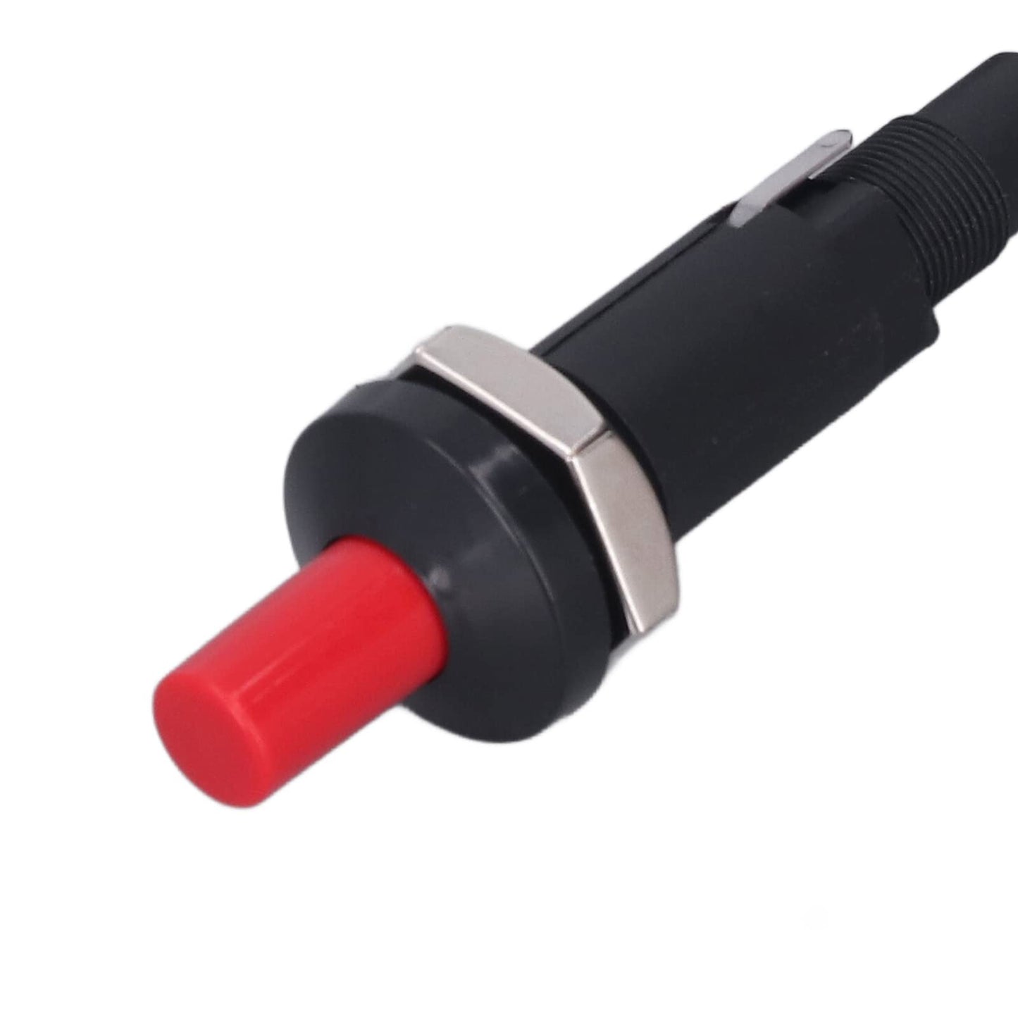 Push Button Piezo Igniter Piezo Spark Ignition 1 Out 2 Ignitor Electrode with 1 Meter Wire for Gas Stove Fireplace Oven Heater Barbecue Camping
