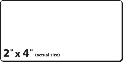 Pres-a-Ply Labels (PRFIX) 2 X 4 Inch White Laser & Inkjet Labels 1000 Count (30603) made In Canada for The Canadian Market