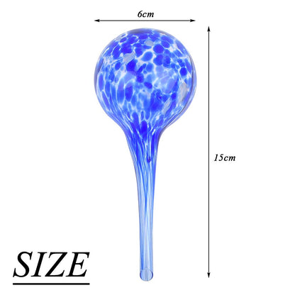 6Pcs Plant Watering Balls for Plant Watering Bulbs, Glass Self Watering Globes, 150ML Volume, Automatic Plant Watering Globe Watering Devices Perfect for Vacation Plant Indoor & Outdoor (6 x 15CM)