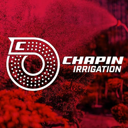 Chapin 4984: T-Post Impact Sprinkler, 360 Degree Automatic Impact Sprinkler for Small Gardens and Lawns, Up to 85ft Coverage Area