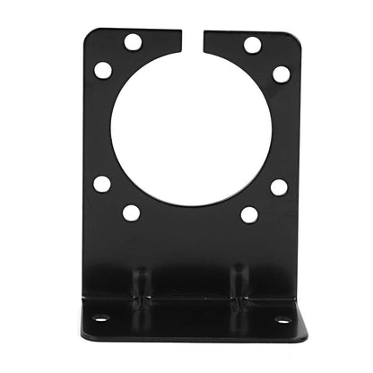 4 to 7 pin Trailer Adapter, 6-24V Multi-Tow 4 Pin to 7 Pin Trailer Wiring Harness Tow Hitch Wire Adaptor with Bracket Waterproof Connector US Type