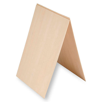20 Pieces Basswood Sheets Thin Unfinished Plywood Wood Sheets for Craft DIY Project 1/16 ×8×12 Inch