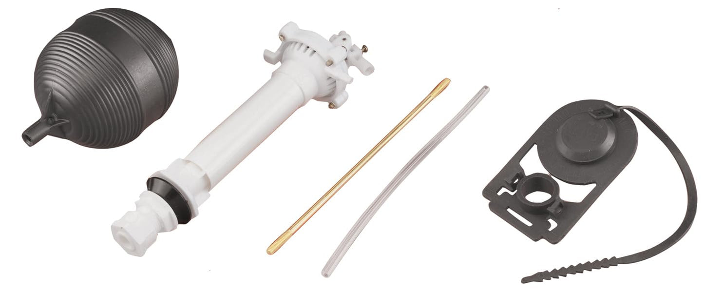 Plumb Pak Complete Toilet Repair Kit Fill Valve, Flapper, Float Replacement for 8.5" Tanks