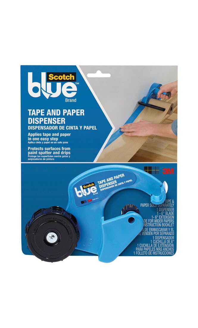 ScotchBlue Tape and Paper Dispenser, 1 Kit