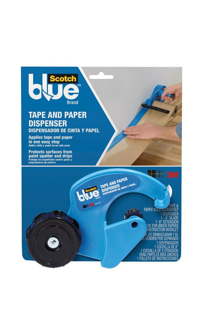 ScotchBlue Tape and Paper Dispenser, 1 Kit