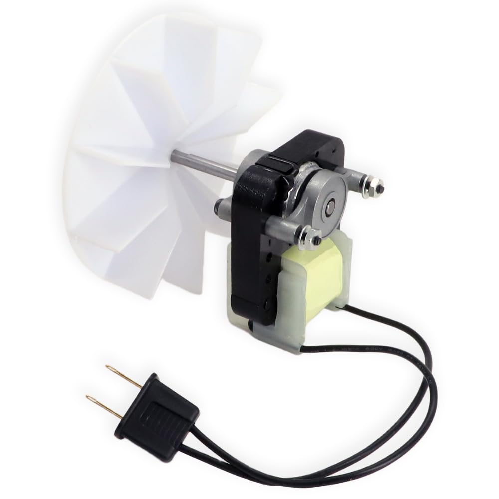 SM550, Universal Bathroom Vent Fan Motor Replacement Kit, 50 CFM, Compatible with Bay Motors, Sears 569, Uppco, Ventorola E498-1, Dayton, Nutone Broan and Many Other Units (1 Pack