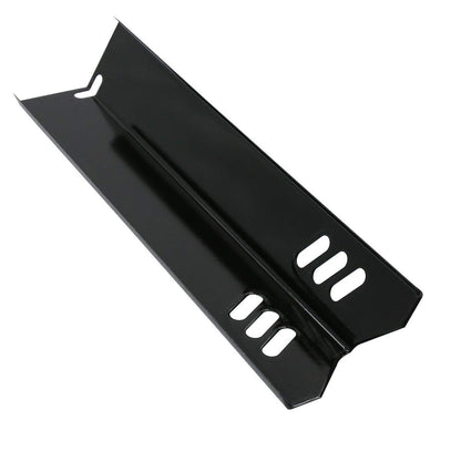 15" Grill Heat Plate Shield, Burner Cover, Flame Tamer for Backyard GBC1460W, BY13-101-001-13, Dyna-glo DGF510SBP, DGF510SSP, Uniflame, Montana, BHG Grills, Porcelain Steel 5 Pack