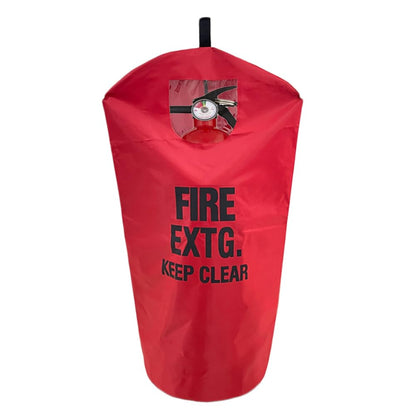 Fire Extinguisher Cover, Heavy Duty Fire Sa-fety Protective Sleeve from Scuffs & Scratches Accessories, 17"Wx22"L, 1 Pcs (5-13LB)