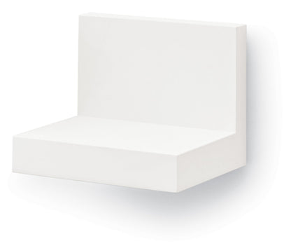 Command Display Floating Wall Shelves, 2 Ledges 8 Strips, Damage-free Decorating, Quartz