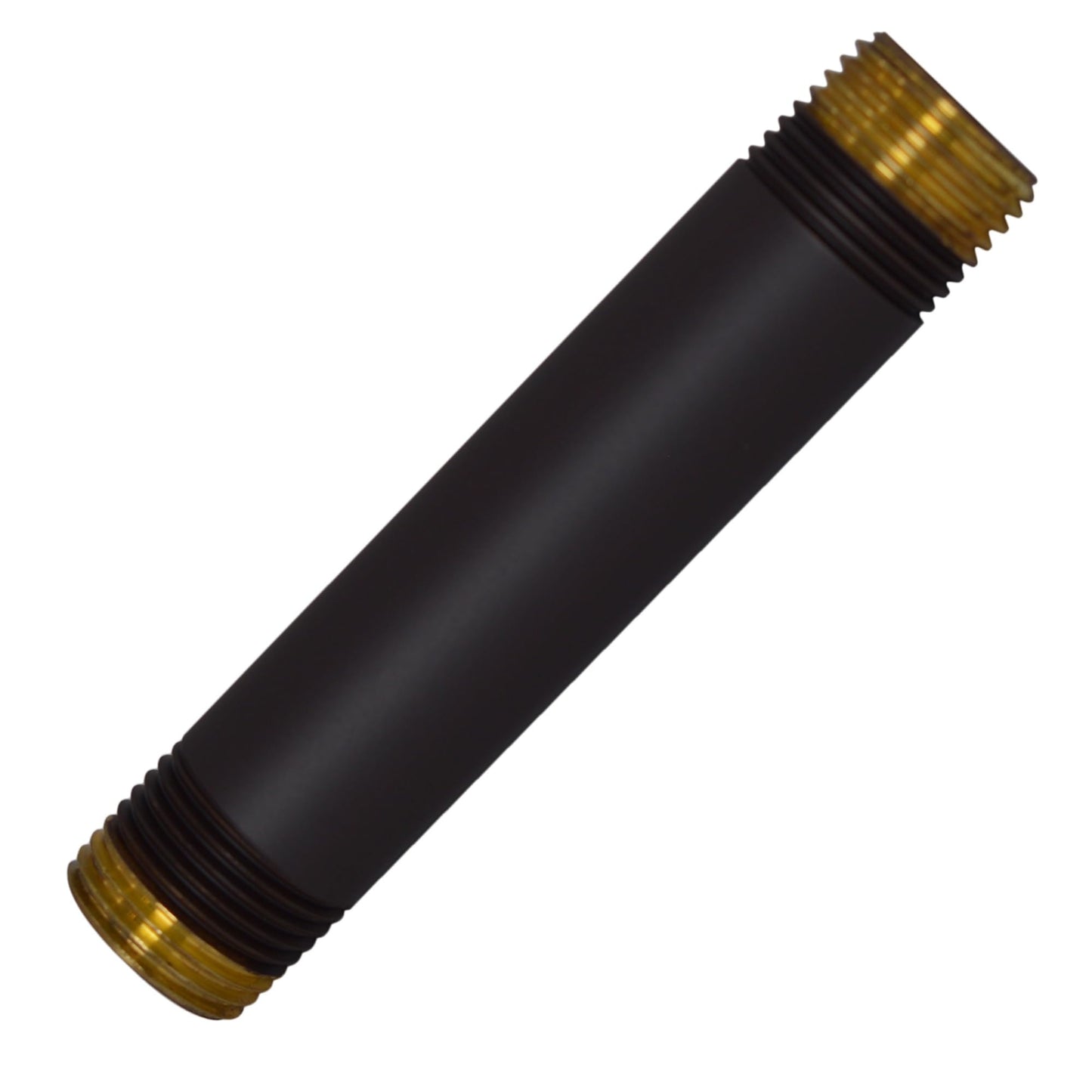 Westbrass D12104-62 IPS 1/2" x 4" Pipe Nipple, Matte Black