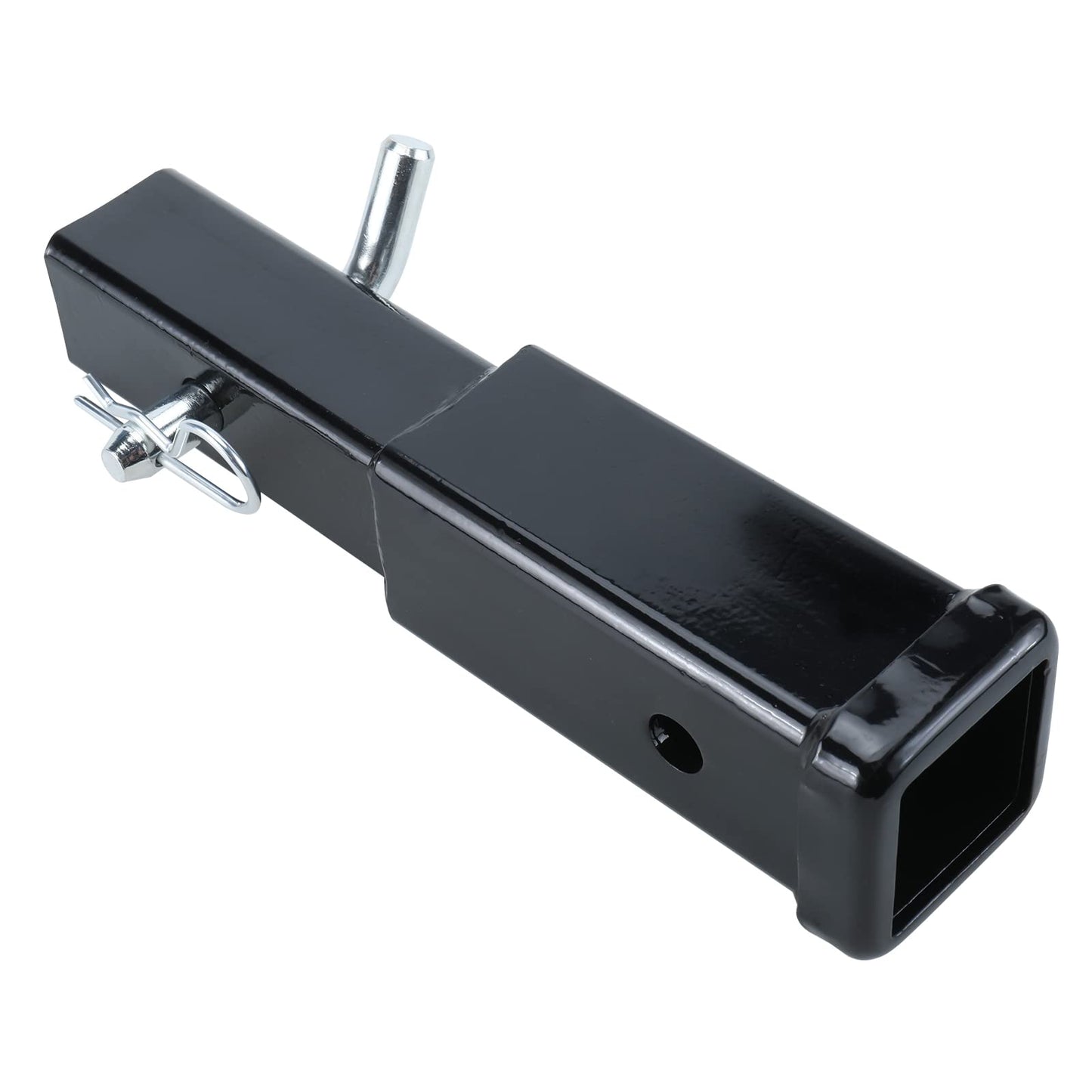 RealPlus Trailer Hitch Extender, Hitch Extension Receiver Tube for 2 Inch Receiver, 7 inch Extension Length, with 5/8 inch Hitch Pin