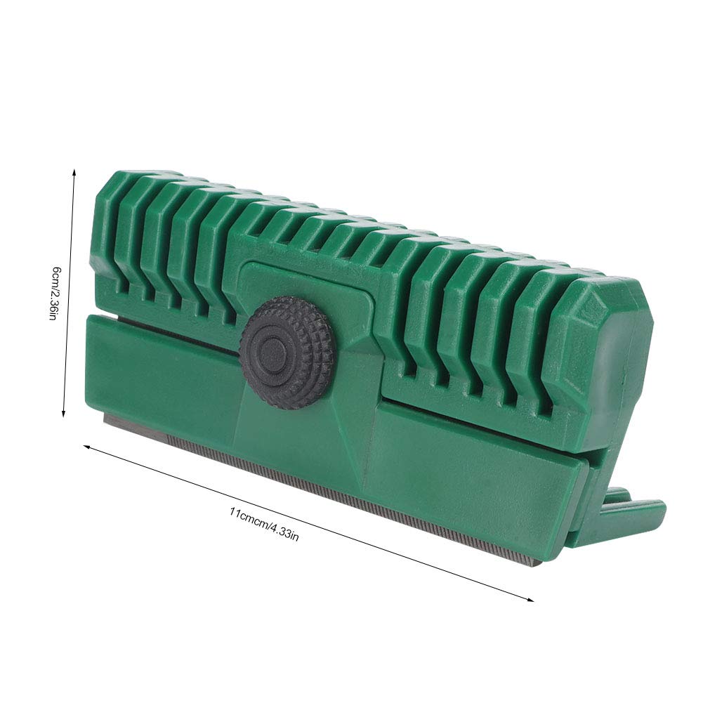 Chainsaw Bar Dresser Chainsaw Bar Rail Dresser Steel Plastic Chainsaw Chain Track Guide Bar Rail Dressers File Repairer Tool Suit