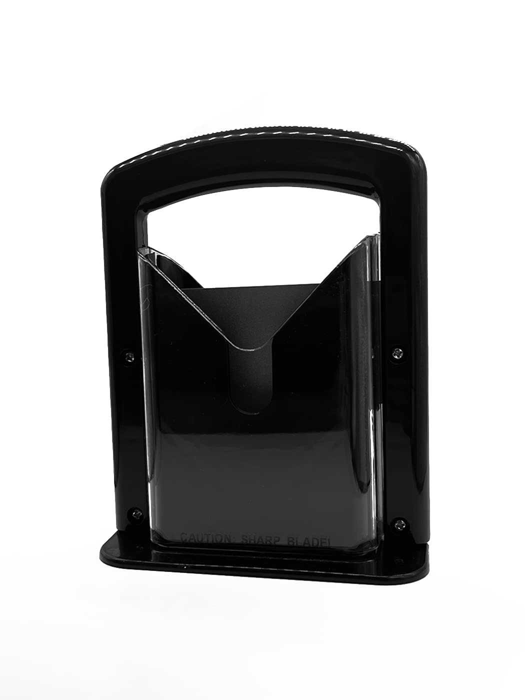 Bagel Slicer, Bagel Cutter Stainless Steel Black