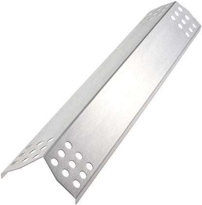 Utheer 16" Heat Plates Shield for Kitchen Aid 720-0745B, Nexgrill 720-0733, Master Chef G45308, G45311, G45301, Jenn-Air 720-0709 Gasgrill, Stainless Steel Heat Tent, Burner Cover, Flame Tamer, 4 Pack
