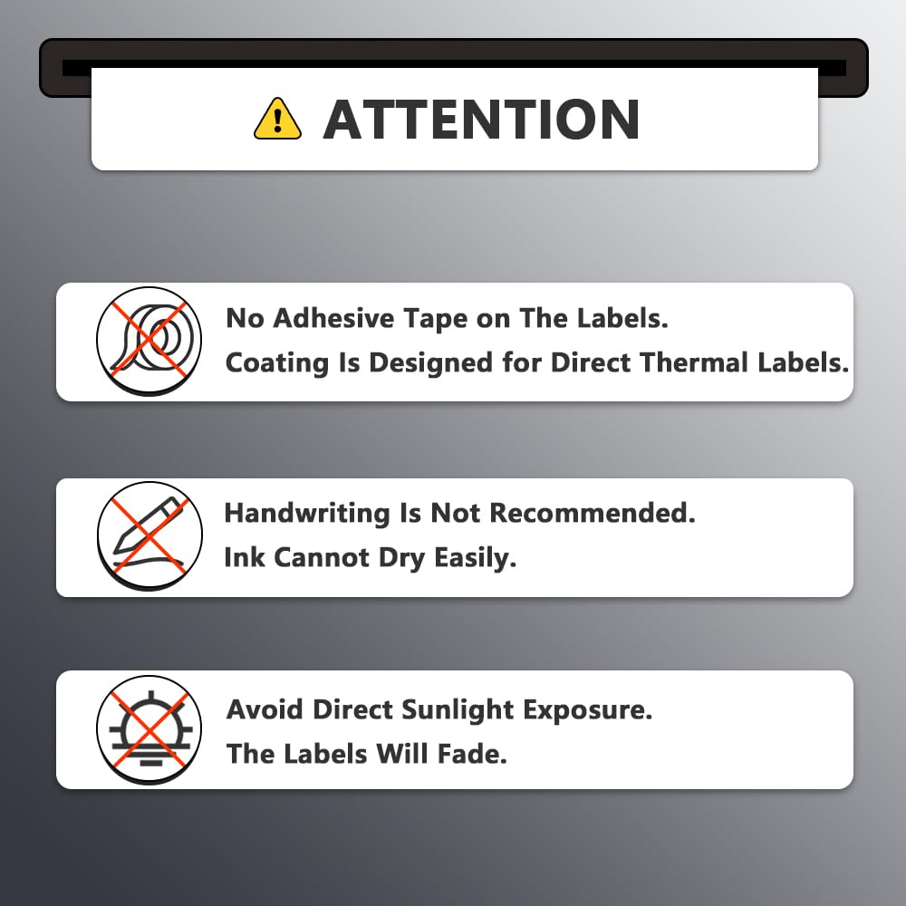 BETCKEY - 2.5" x 1" (64 mm x 25 mm) Multipurpose & Barcode Labels Compatible with Zebra & Rollo Label Printer,Premium Adhesive & Perforated [2 Rolls, 2760 Labels]