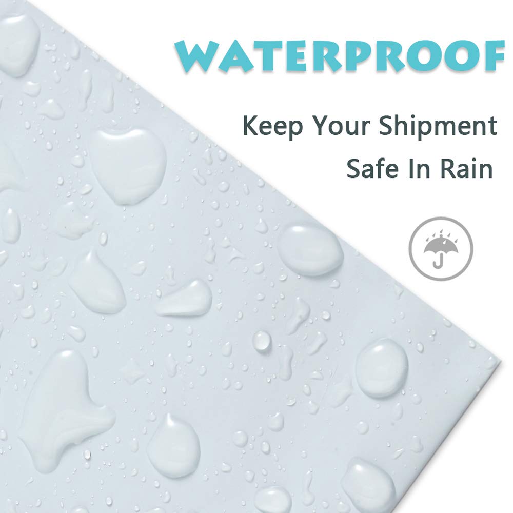 UCGOU Poly Mailers 19x24 Inch White 50 Pack Extra Large Shipping Bags Strong Thick Mailing Envelopes Self Seal Adhesive Waterproof and Tear Proof Boutique Postal for Clothing Quilt and More