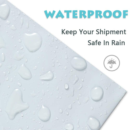 UCGOU Poly Mailers 19x24 Inch White 50 Pack Extra Large Shipping Bags Strong Thick Mailing Envelopes Self Seal Adhesive Waterproof and Tear Proof Boutique Postal for Clothing Quilt and More