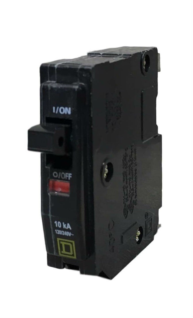 Schneider Electric - Square D, Miniature Circuit Breaker, QO, 25A, 1 Pole, 120/240VAC, 10kA, Plug-in Mounting Connection, HACR Rated Breaker Application, CSA Standard Certified