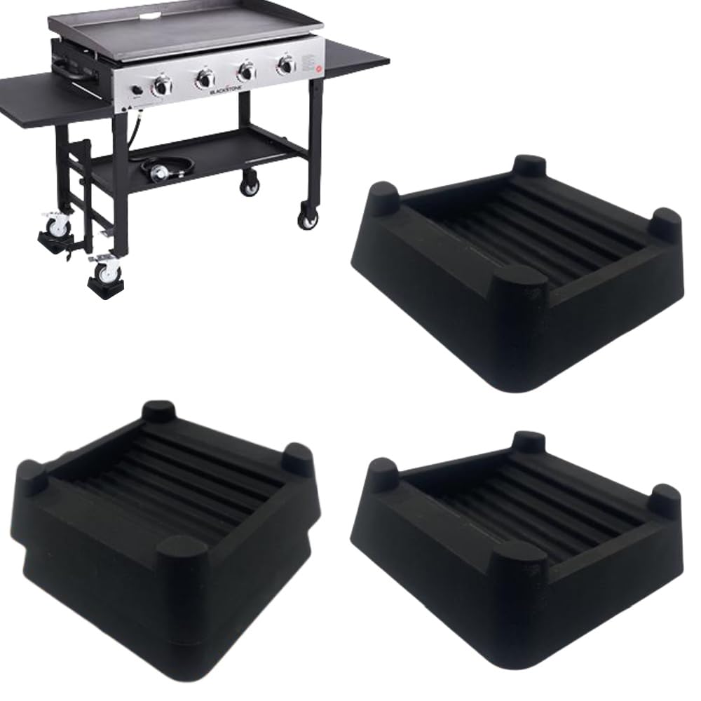 4 Pcs Griddle Leveling Shims Kit for Blackstone Griddle, Stackable Grill Accessories,for Blackstone Electric Tabletop Griddle with Stand,Leg,Keep Flat Top Grill in Level