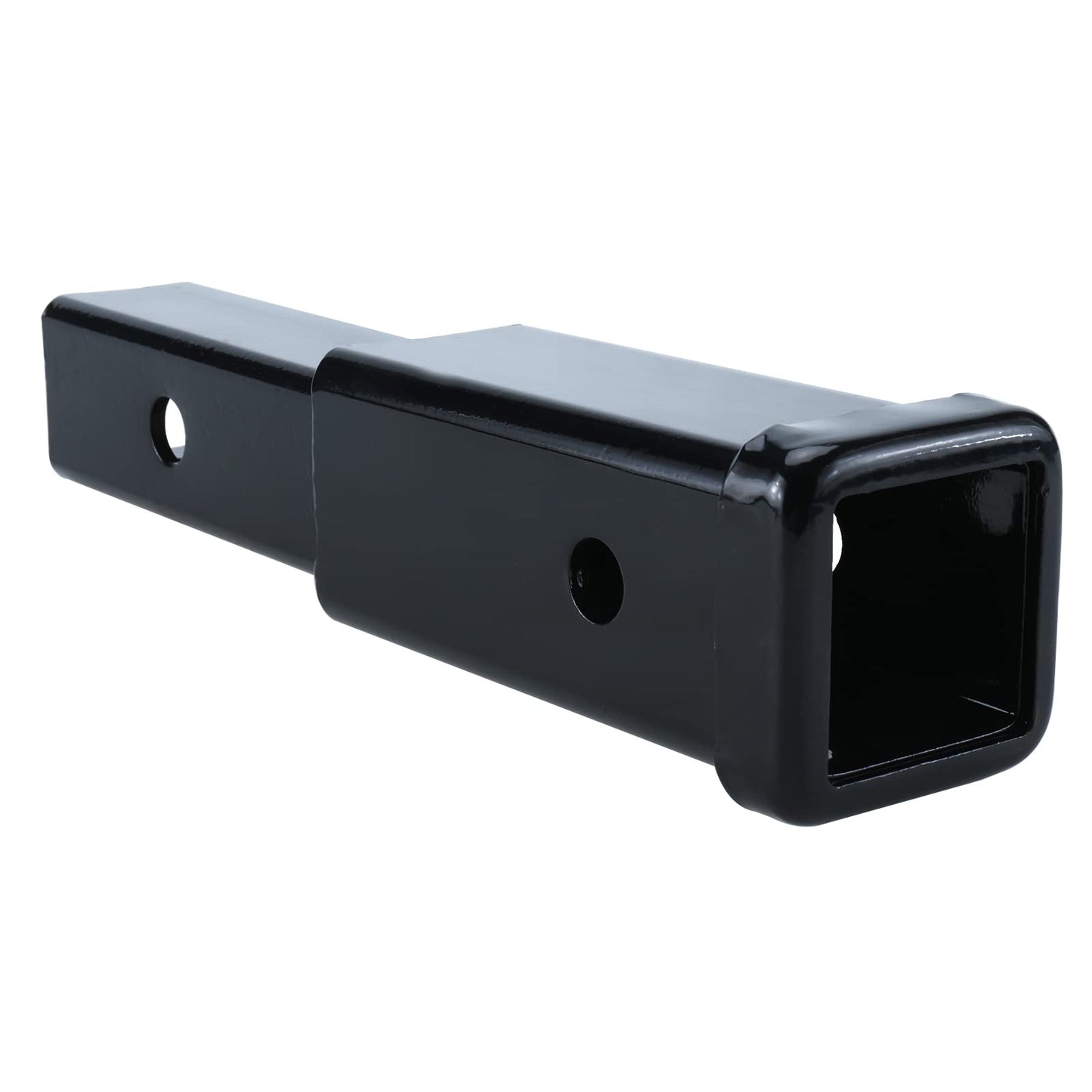 RealPlus Trailer Hitch Extender, Hitch Extension Receiver Tube for 2 Inch Receiver, 7 inch Extension Length, with 5/8 inch Hitch Pin