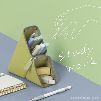 Sonic Pen Case Cakusta Portable Pen Holder Silicone Type, gray, Silicone Type