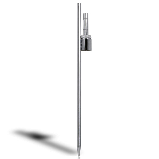 Anley 19.5-inch Ground Stake - Stainless Steel Spike with Sleeve Bearing - Fits Flutter Banner Flag Poles with a 0.65" Inner Diameter - Feather Flagpole and Flag not Included, Stake Only