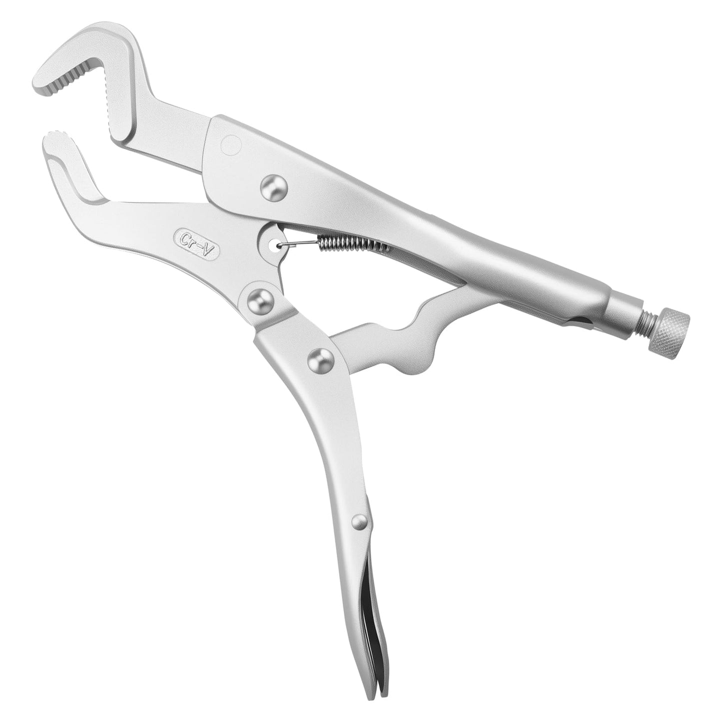 Vice Grip Pliers, Parrot Plier,8.26-inch Curved Jaw Locking Pliers with Wire Cutter,Stee Multi Functional Adjustable Vise for Welding,Automotive Tools Electrical Connector,Pipe Clip Repair Workshop