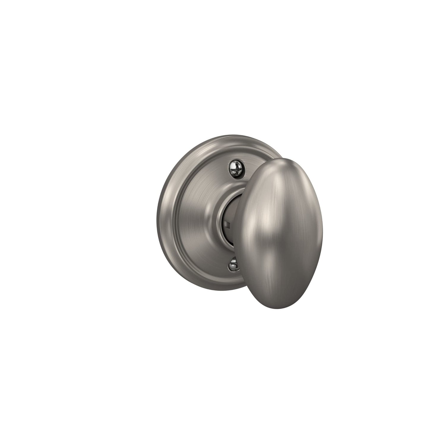 Schlage F170 SIE 619 Siena Dummy Knob, Satin Nickel