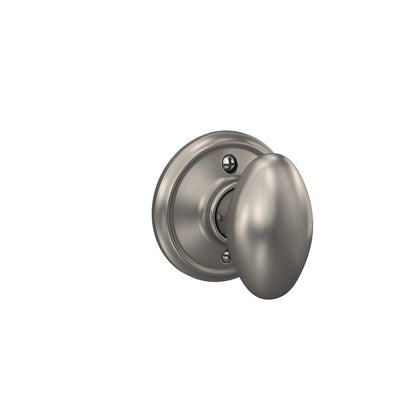 Schlage F170 SIE 619 Siena Dummy Knob, Satin Nickel