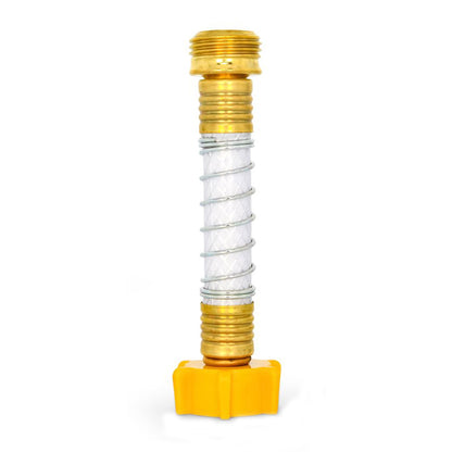 Camco Mfg Hydro Life 52700 Inline Water Filter (with Flexible Hose Protector, Hydroponics C-85), White