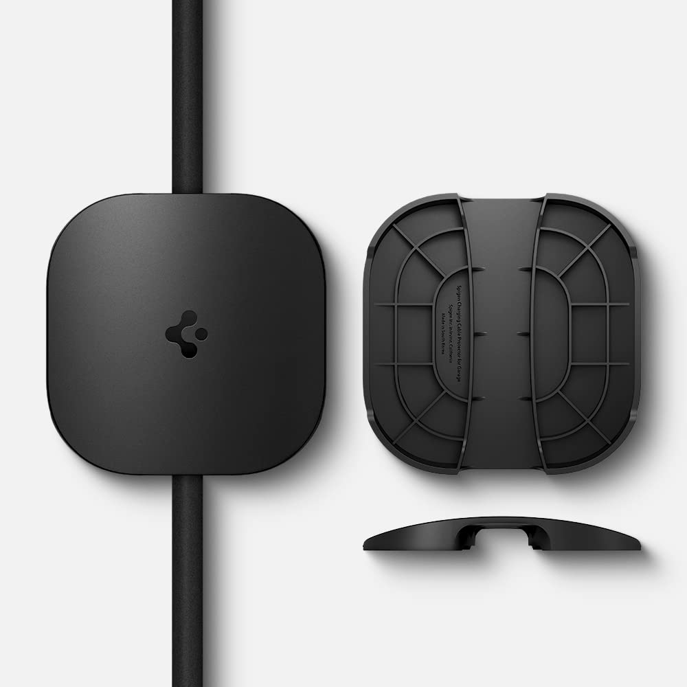 Spigen DuraPro Cable Garage Door Pass Protector for Tesla Mobile Charger and Tesla Gen 3 Wall Connector (Tesla Model 3/Y/X/S 2026/2025/2024/2023) [Compatible with 1.8in Cable Thickness EV Chargers]